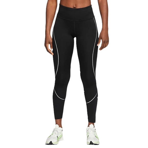 Nike EPIC LX TGHT RNWY REFLCT Tights Leggings - Picture 1 of 13